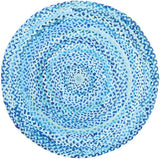 safavieh clearance braided brd452k turquoise rug