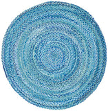 safavieh clearance braided brd452k turquoise rug
