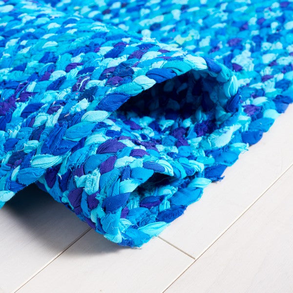 safavieh clearance braided brd452k turquoise rug