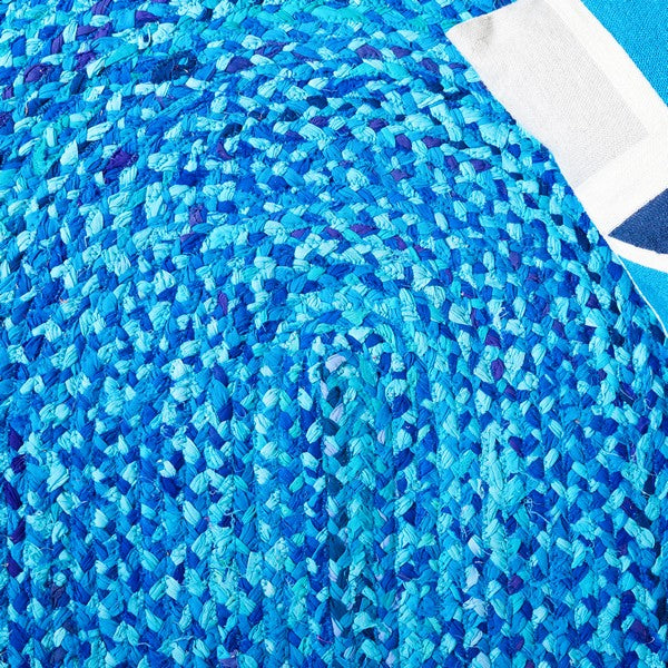 safavieh clearance braided brd452k turquoise rug