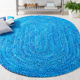 safavieh clearance braided brd452k turquoise rug
