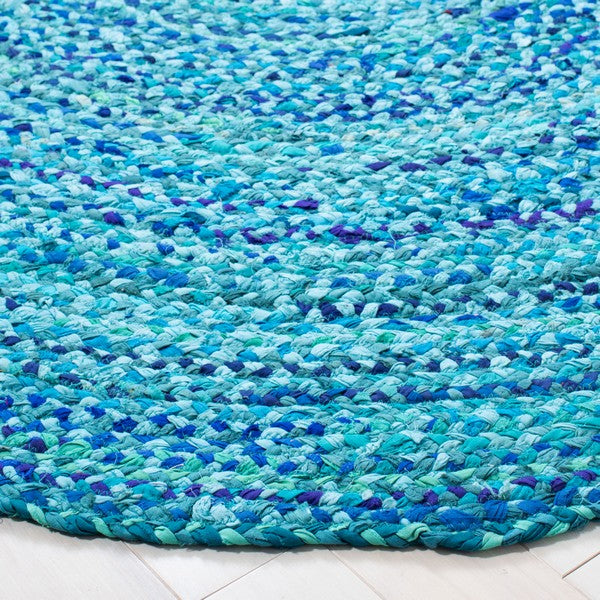 safavieh clearance braided brd452k turquoise rug