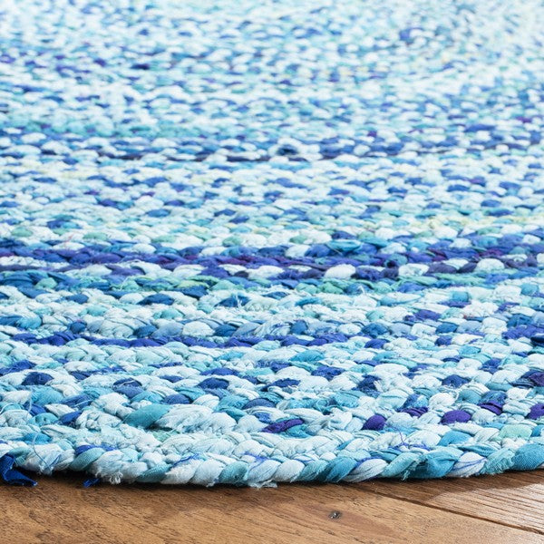 safavieh clearance braided brd452k turquoise rug