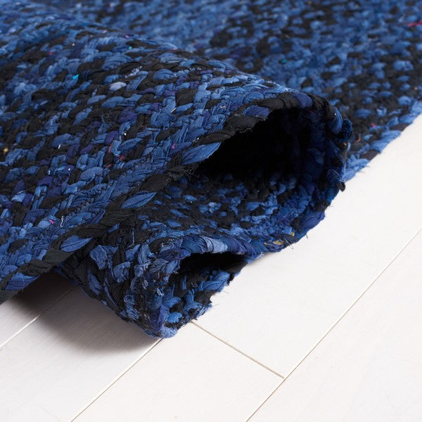 safavieh clearance braided brd452n navy rug