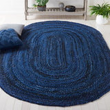 safavieh clearance braided brd452n navy rug