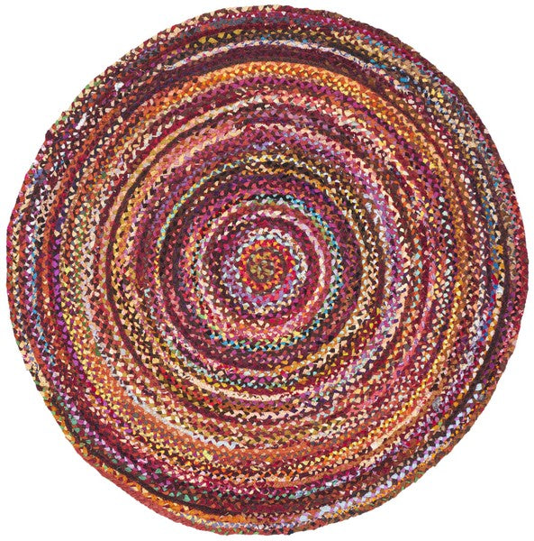 safavieh clearance braided brd452p rust rug