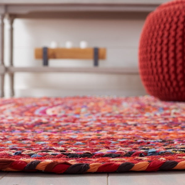 safavieh clearance braided brd452p rust rug