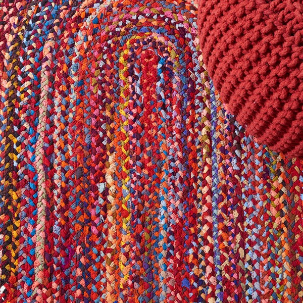 safavieh clearance braided brd452p rust rug