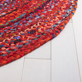 safavieh clearance braided brd452p rust rug