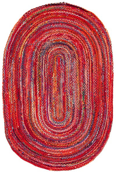 safavieh clearance braided brd452p rust rug