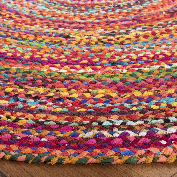 safavieh clearance braided brd452p rust rug