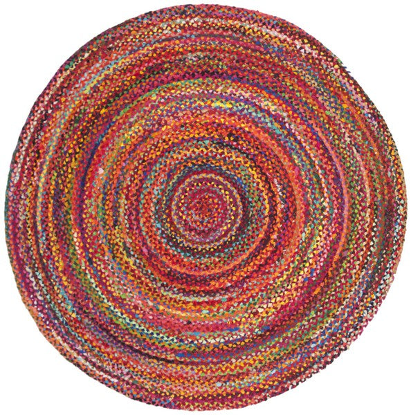 safavieh clearance braided brd452p rust rug