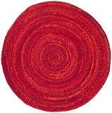 safavieh clearance braided brd452q red rug