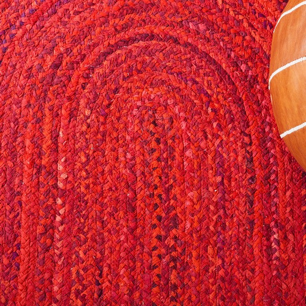 safavieh clearance braided brd452q red rug