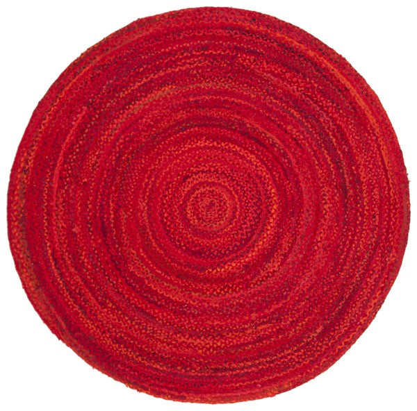safavieh clearance braided brd452q red rug