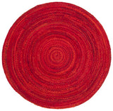 safavieh clearance braided brd452q red rug