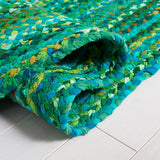 safavieh clearance braided brd452y green rug