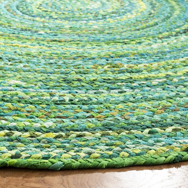 safavieh clearance braided brd452y green rug