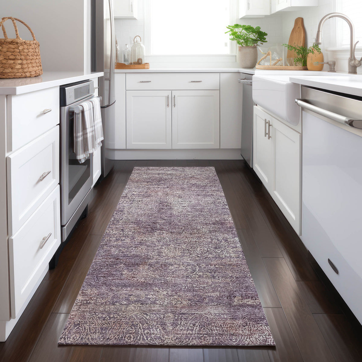 dalyn burano bu10 plum rug