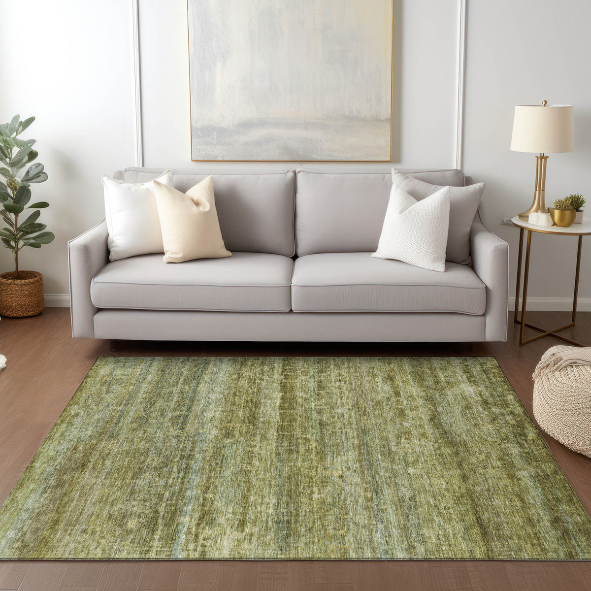 dalyn burano bu4 olive rug
