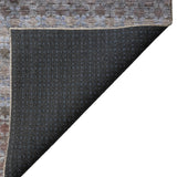 dalyn burano bu6 brown rug