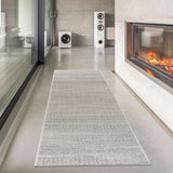 Hauteloom Tigris TGS2317 Ivory Machine Made Polypropylene Rug