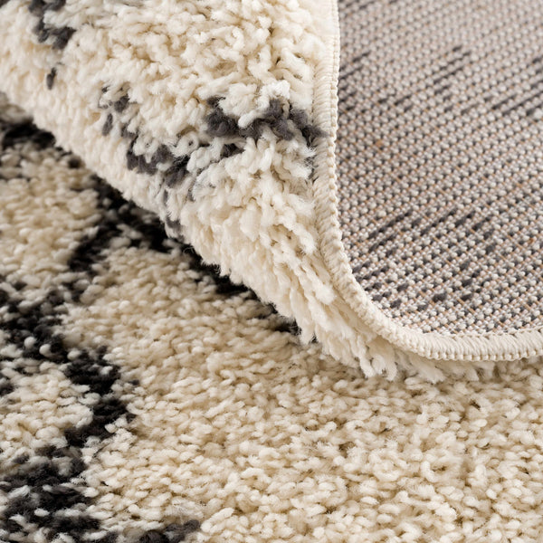 Hauteloom Godalming GOD Charcoal Machine Made Polypropylene Rug