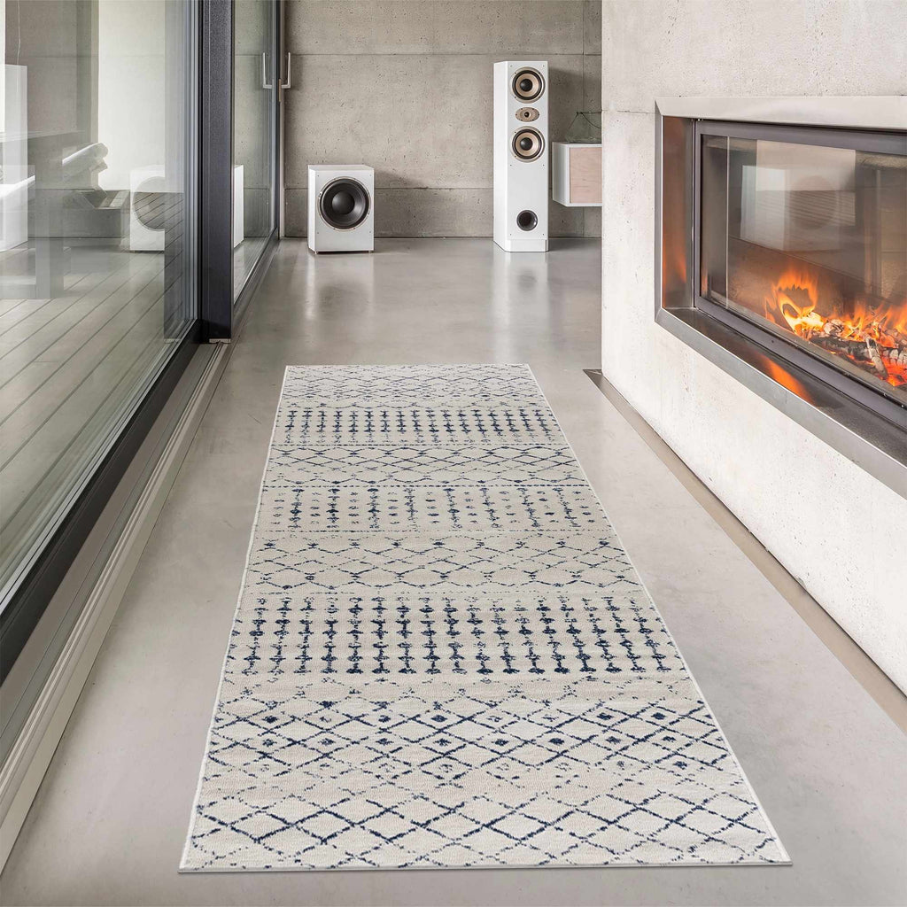Hauteloom Tigris TGS2332 Ivory Machine Made Polypropylene Rug