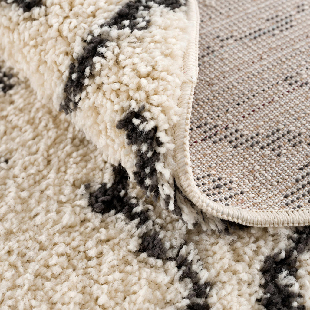 Hauteloom Hauppauge HAUP Charcoal Machine Made Polypropylene Rug