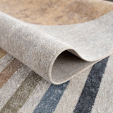 Hauteloom Giza SLLIGIZA890 Navy Machine Made Polyester Rug