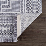 Hauteloom Limited Edition ALYA01 Gray Machine Made Polyester Rug