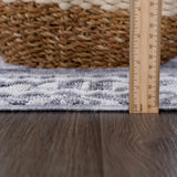 Hauteloom Limited Edition ALYA01 Gray Machine Made Polyester Rug