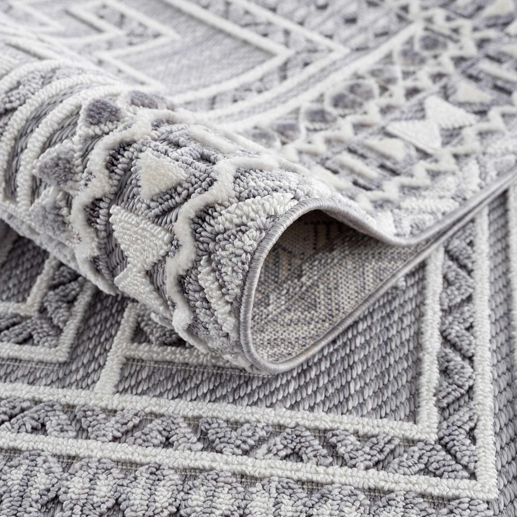 Hauteloom Limited Edition ALYA01 Gray Machine Made Polyester Rug