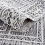 Hauteloom Limited Edition ALYA01 Gray Machine Made Polyester Rug