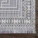 Hauteloom Limited Edition ALYA01 Gray Machine Made Polyester Rug