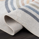 Hauteloom Giza SLLIGIZA890 Navy Machine Made Polyester Rug