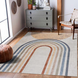 Hauteloom Giza SLLIGIZA890 Navy Machine Made Polyester Rug