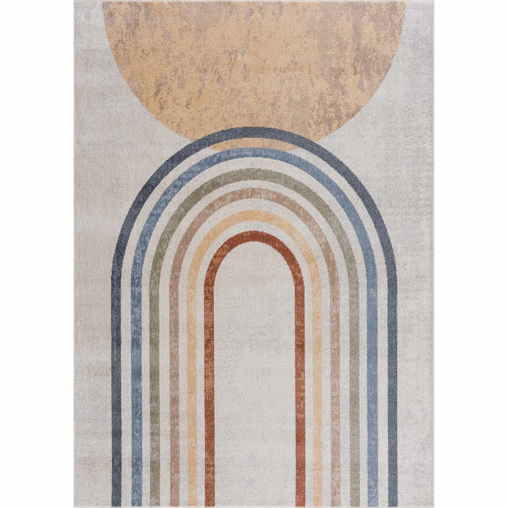 Hauteloom Giza SLLIGIZA890 Navy Machine Made Polyester Rug