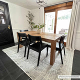 Hauteloom Barny SAMABARNYA1 Off White Machine Made Polyester Rug