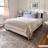 Hauteloom Barny SAMABARNYA4 Ivory Machine Made Polyester Rug