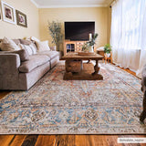 Hauteloom Beck HCAHBECKFA1 Brown Machine Made Polyester Rug