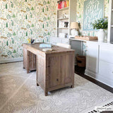 Hauteloom Birdwood BRDWD Charcoal Machine Made Polyester Rug