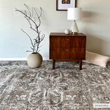 Hauteloom Hera HMABHERAW25 Tan Machine Made Polyester Rug