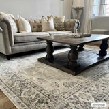 Hauteloom Rudo SLLIRUDOAA3 Gray Machine Made Polyester Rug