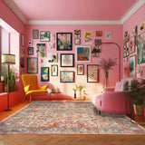 Hauteloom Bolinas BLNS Charcoal Machine Made Polypropylene Rug