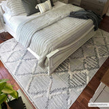 Hauteloom Bogtong BOGT Charcoal Machine Made Polyester Rug