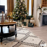 Hauteloom Brownhills BRWNH Black Woven/Flatwoven Cotton Rug