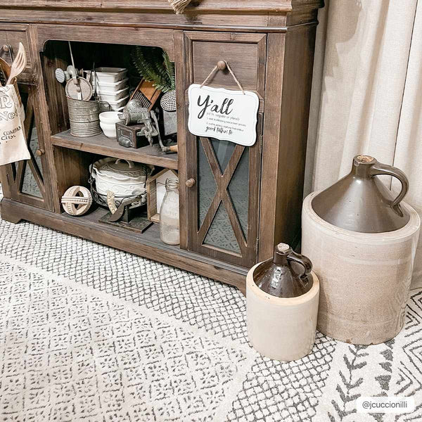 Hauteloom Burdette BRDT Charcoal Machine Made Polypropylene Rug