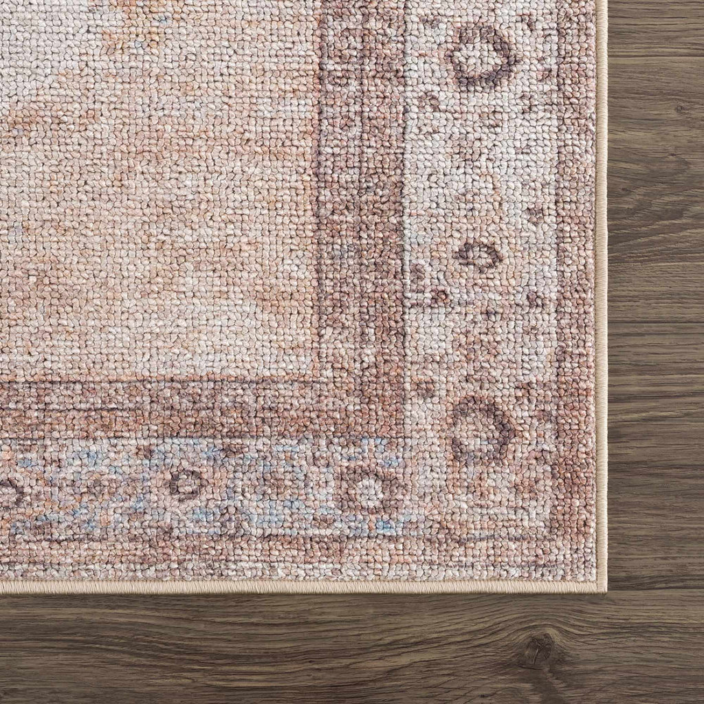 Hauteloom Analu HCAHANALUA1 Tan Machine Made Polyester Rug