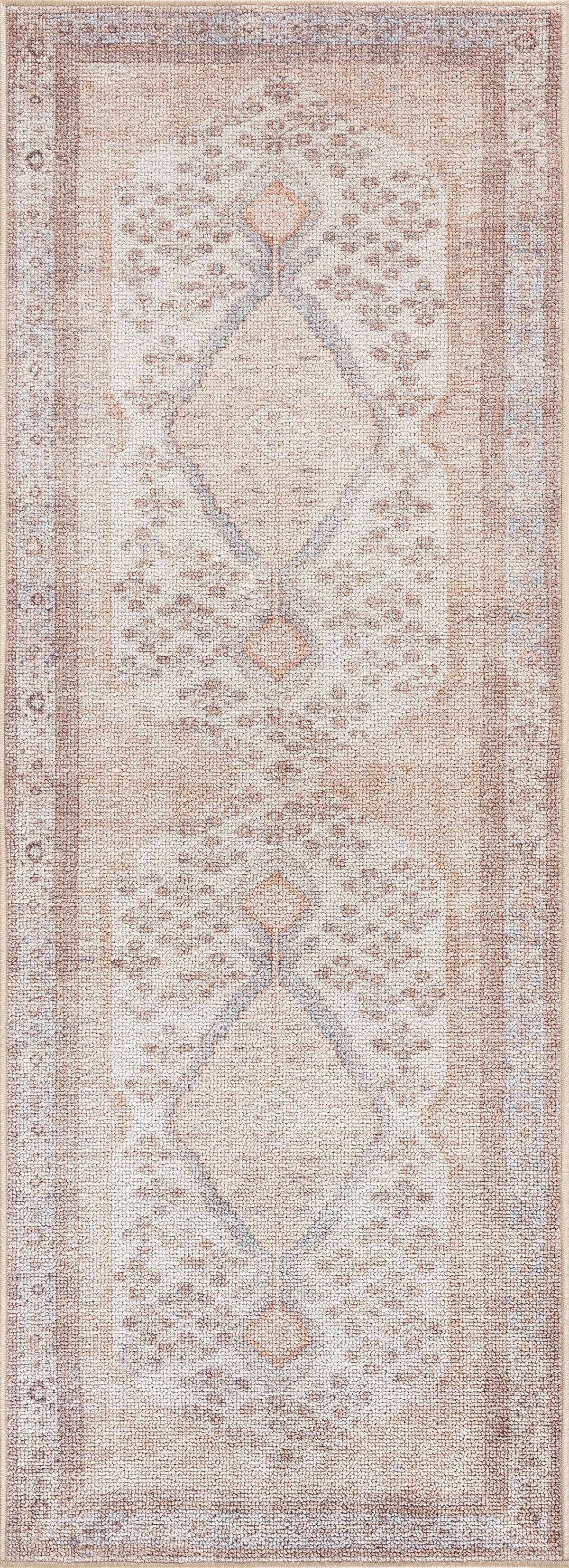 Hauteloom Analu HCAHANALUA1 Tan Machine Made Polyester Rug